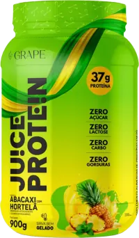 Pote JU!CE Protein sabor Abacaxi com Hortelã